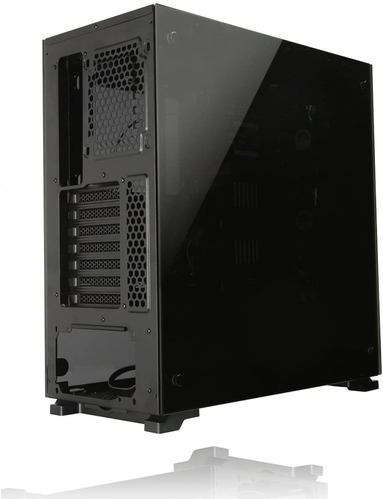 صورة Gamemax ONYX RGB Mid Tower ATX PC Case with 3 x RGB Fan and Tempered Glass Side and Front - Black