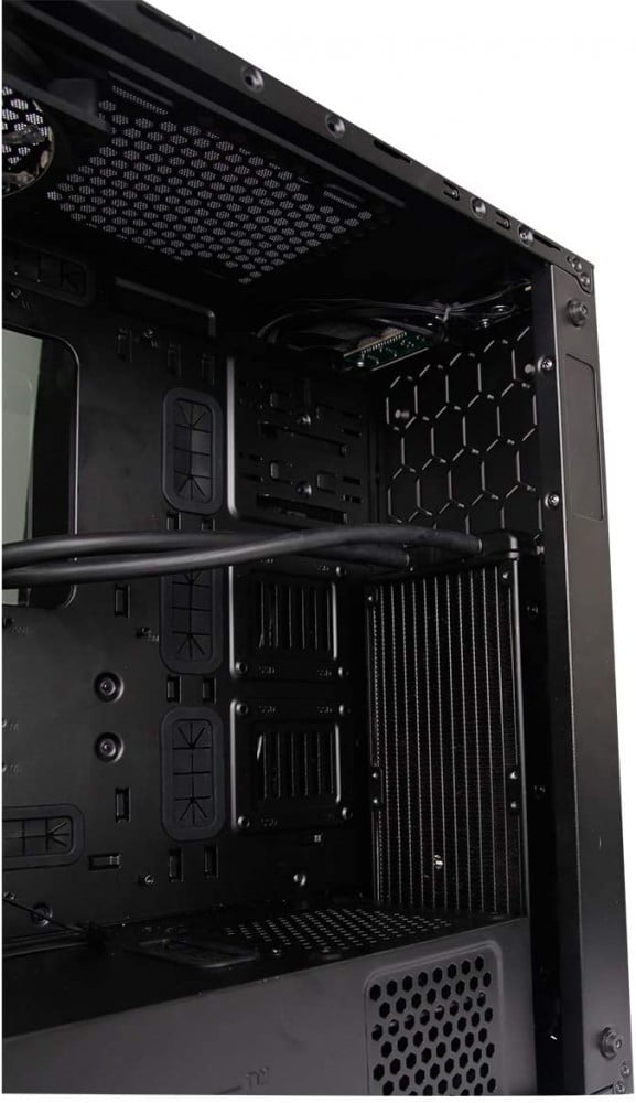 صورة Gamemax ONYX RGB Mid Tower ATX PC Case with 3 x RGB Fan and Tempered Glass Side and Front - Black رقم 10