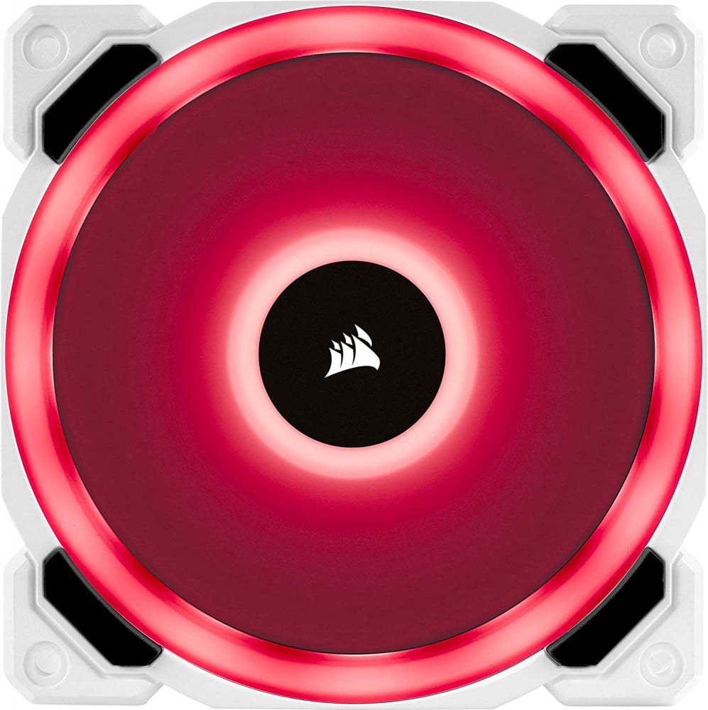 صورة CORSAIR LL Series, LL120 RGB, 120mm RGB LED Fan, Triple Pack with Lighting Node PRO- White رقم 10