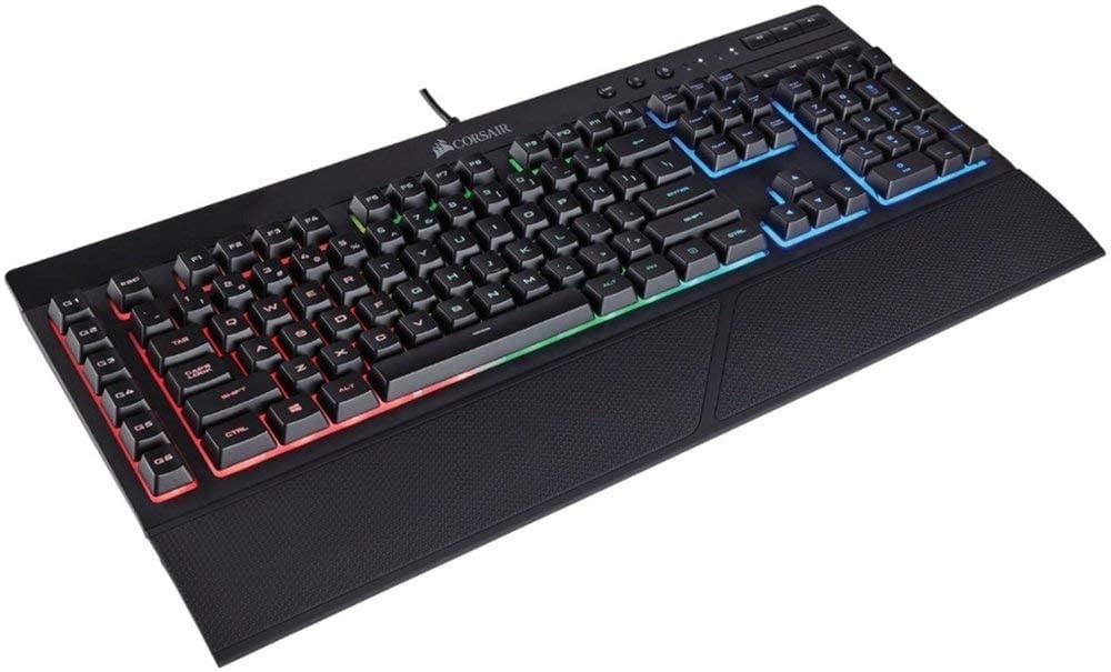 صورة Corsair - Pro Wired Gaming Bundle with RGB Back Lighting - Black Includes K55 Keyboard, Harpoon RGB Pro Mouse. MM100 Mouse pad, Void PRO Stereo Headset رقم 2
