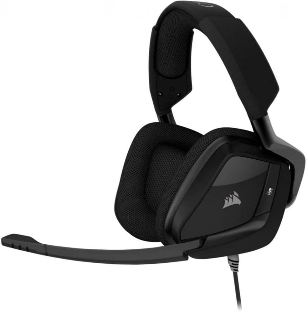 صورة Corsair - Pro Wired Gaming Bundle with RGB Back Lighting - Black Includes K55 Keyboard, Harpoon RGB Pro Mouse. MM100 Mouse pad, Void PRO Stereo Headset