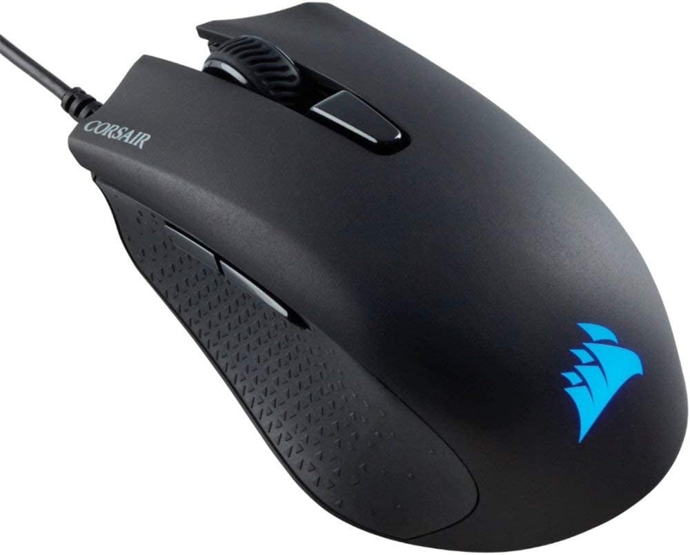 صورة Corsair - Pro Wired Gaming Bundle with RGB Back Lighting - Black Includes K55 Keyboard, Harpoon RGB Pro Mouse. MM100 Mouse pad, Void PRO Stereo Headset رقم 5