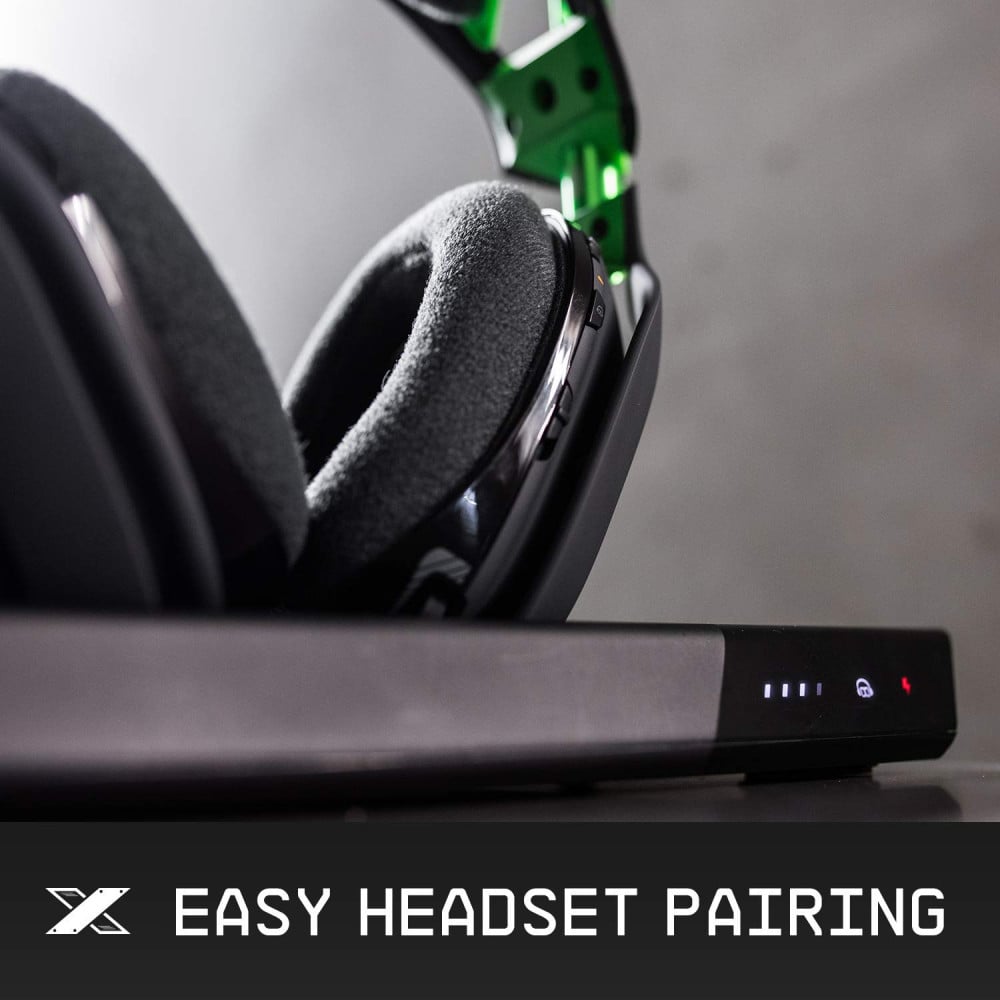 صورة ASTRO Gaming A50 Wireless Dolby Gaming Headset - Black/Green - Xbox One and PC رقم 4