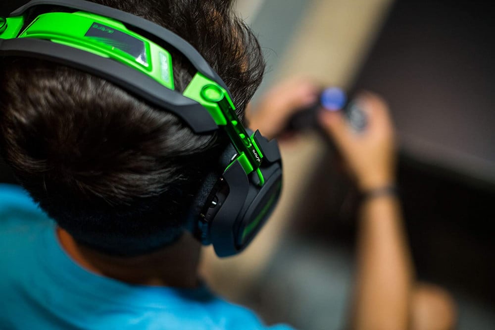 صورة ASTRO Gaming A50 Wireless Dolby Gaming Headset - Black/Green - Xbox One and PC رقم 7