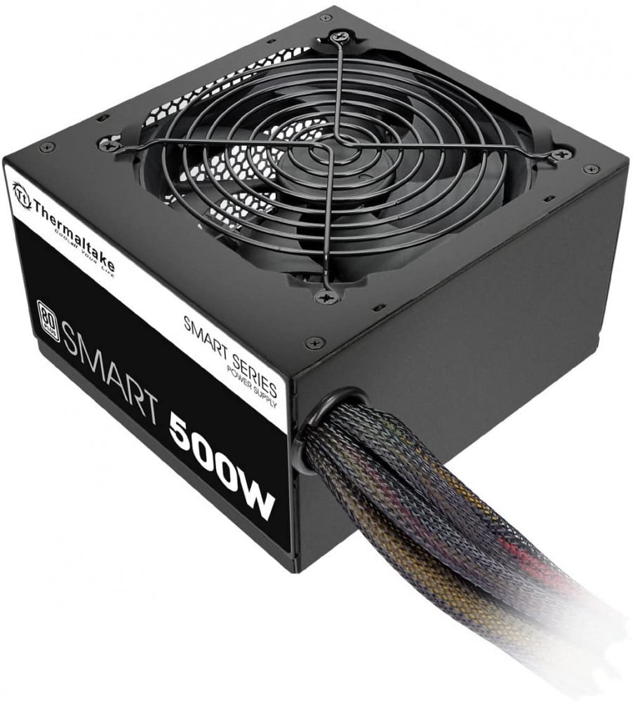 صورة Thermaltake Smart 500W 80+ White Certified PSU, Continuous Power with 120mm رقم 9