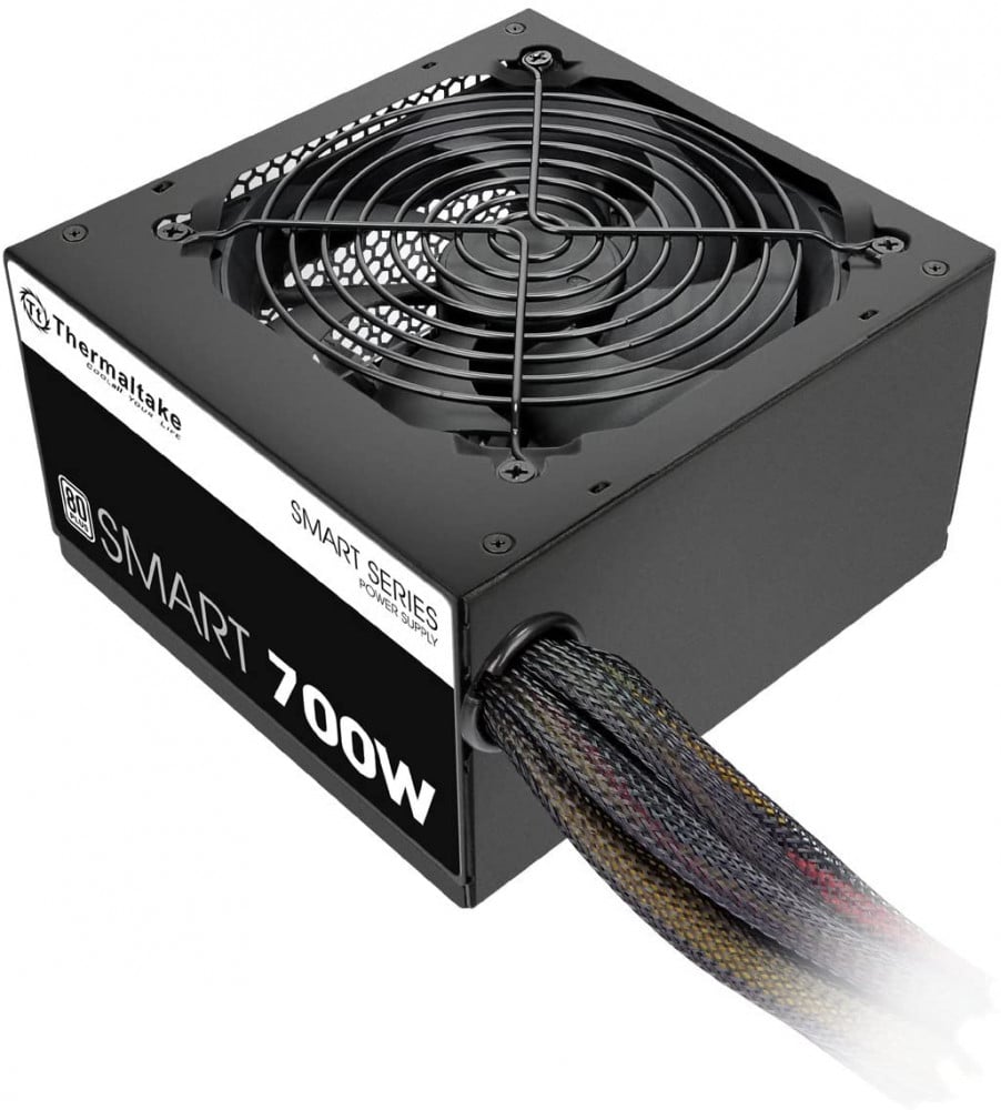 صورة Thermaltake Smart 700W 80+ White Certified PSU, Continuous Power with 120mm