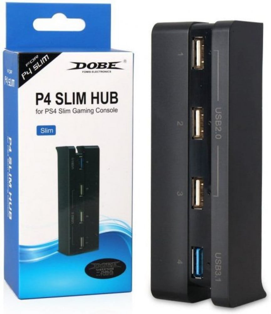 صورة منافذ USB اضافيه للبلايستيشن 4 سليم - PS4 Slim USB HUB