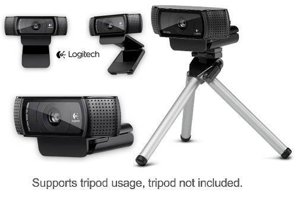صورة كاميرا لتصوير البث Logitech HD Pro Webcam C920 1080P