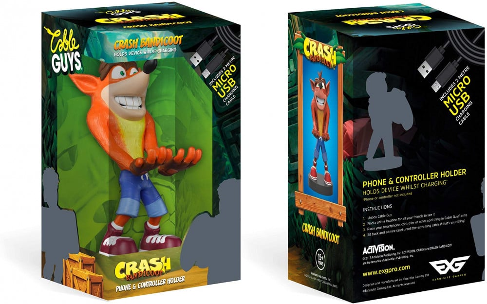 صورة قاعدة كنترول تحكم كراش - Cable Guys Crash Bandicoot رقم 3
