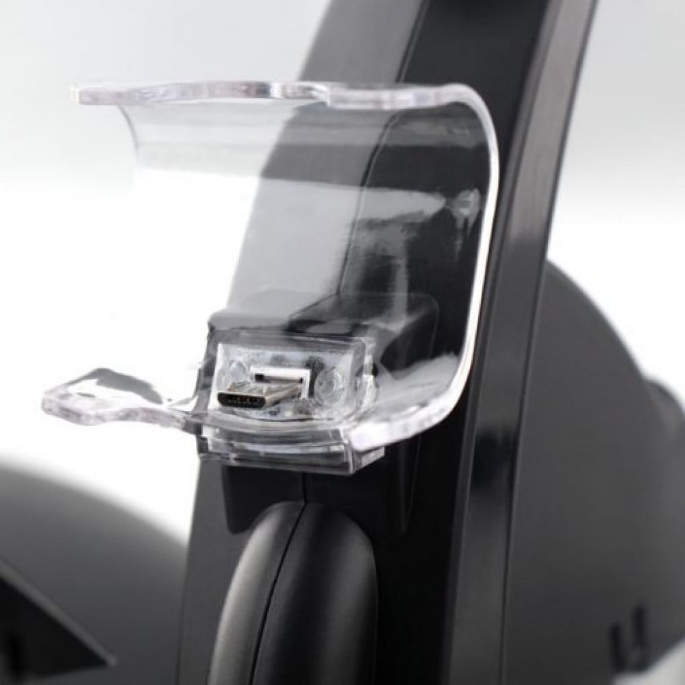 صورة قاعدة شاحن كنترول تحكم بلايستيشن 4 - Dual Controller Holder Charger 2 USB Handle Dock Station Stand Charger for PS4 Controlle رقم 3