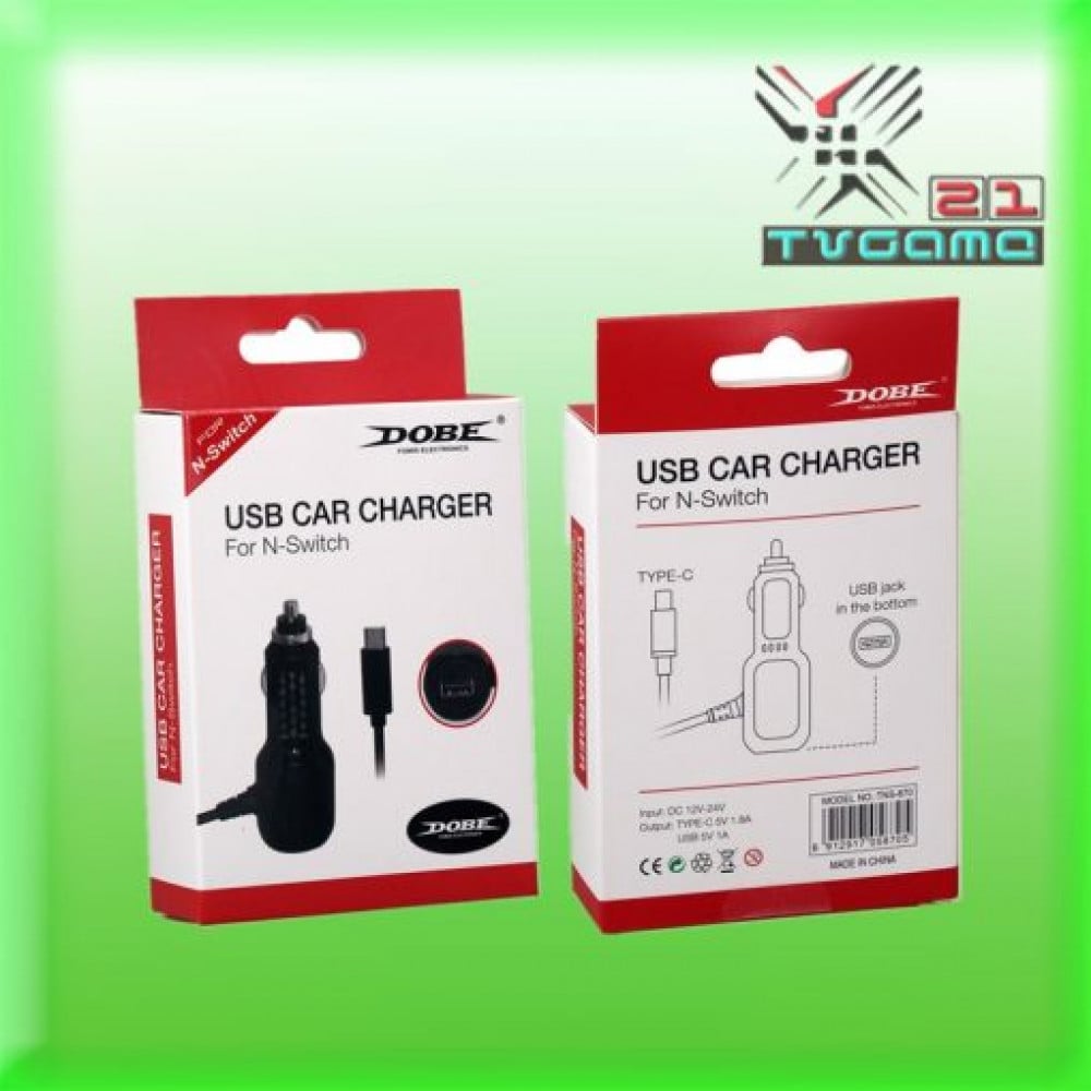 صورة شاحن نينتندو سويتش ( سياره ) - usb-c car charger for nintendo switch رقم 5