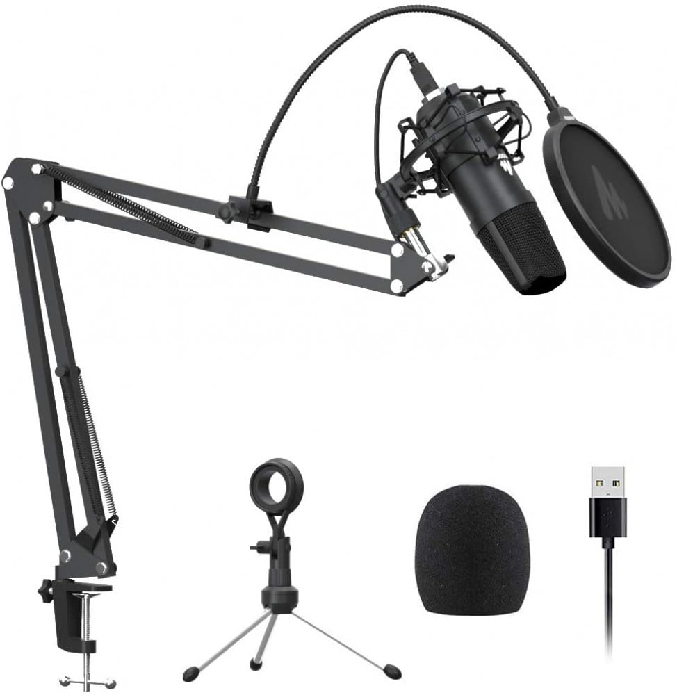 صورة مايك خارجي - USB Microphone MAONO A04 Plus Cardioid Condenser Podcast Mic 192kHz24bit رقم 8