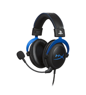 صورة سماعة هايبر اكس كلاود - HyperX Cloud - Official Playstation Licensed Gaming Headset for PS4 with in-Line Audio Control