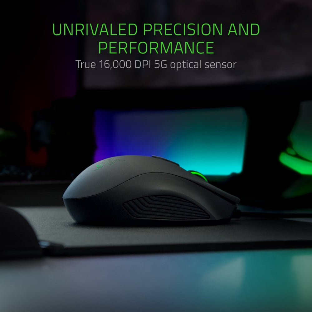 صورة ماوس Razer Naga Trinity Gaming – تحكم مثالي وتصميم متعدد الاستخدامات رقم 5