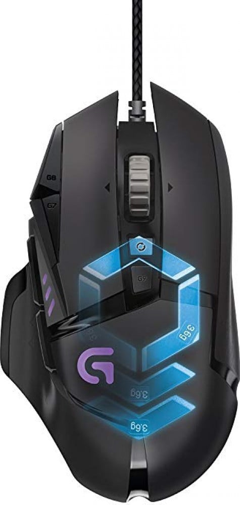 صورة Logitech G502 HERO GAMING MOUSE رقم 7