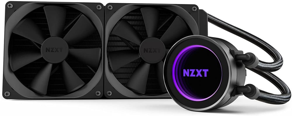 صورة Nzxt Kraken X62 280mm RL KRX62 02 Aio RGB CPU Liquid Cooler Cam Powered Infinity Mirror Design رقم 2