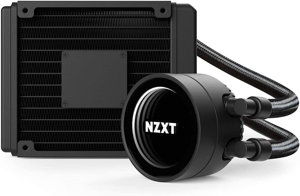 صورة NZXT Kraken M22 120mm - RL-KRM22-01 - AIO RGB CPU Liquid Cooler - CAM-Powered - Infinity Mirror Design رقم 2