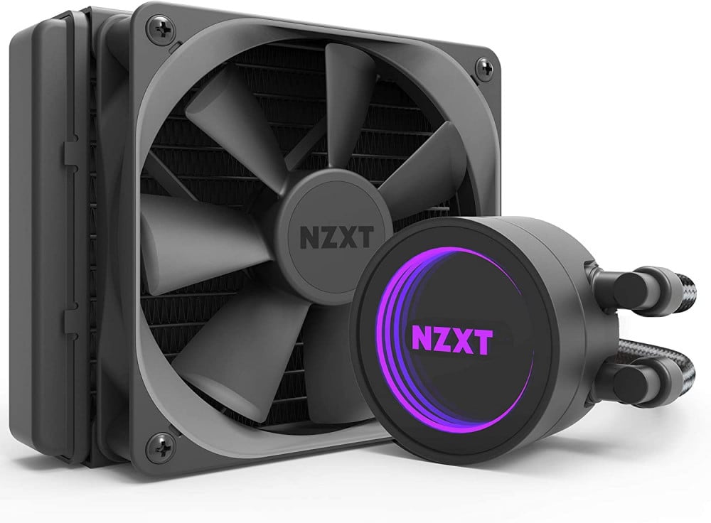 صورة NZXT Kraken M22 120mm - RL-KRM22-01 - AIO RGB CPU Liquid Cooler - CAM-Powered - Infinity Mirror Design رقم 7