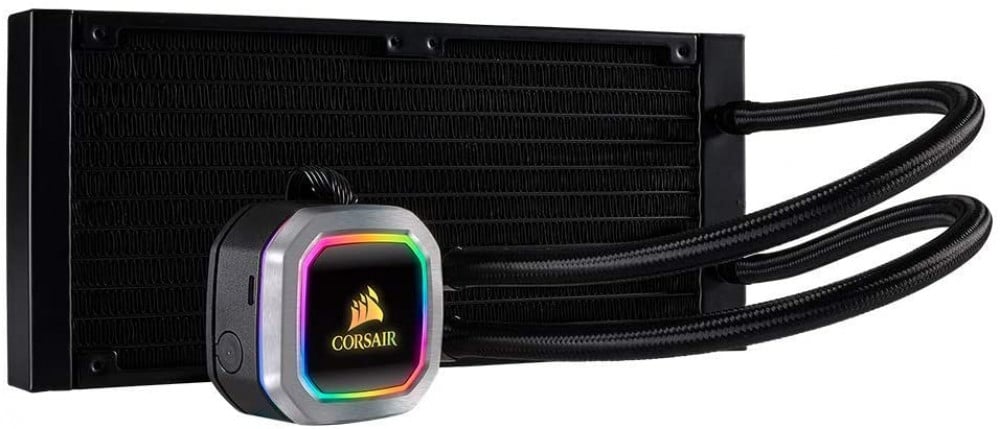 صورة Corsair H100i RGB PLATINUM AIO Liquid CPU Cooler,240mm,Dual ML120 PRO RGB PWM Fans,Intel 115x2066,AMD AM4TR4 رقم 2