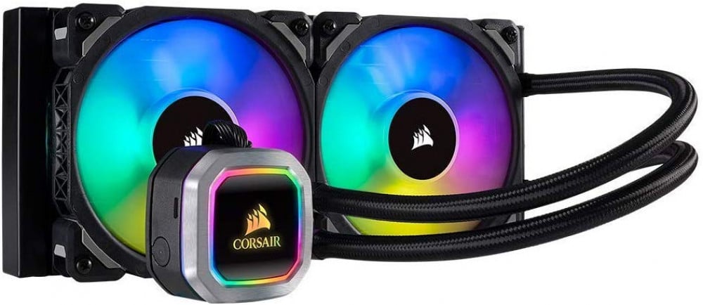 صورة Corsair H100i RGB PLATINUM AIO Liquid CPU Cooler,240mm,Dual ML120 PRO RGB PWM Fans,Intel 115x2066,AMD AM4TR4 رقم 6