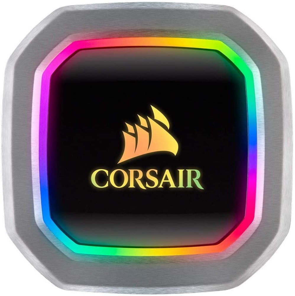 صورة Corsair H100i RGB PLATINUM AIO Liquid CPU Cooler,240mm,Dual ML120 PRO RGB PWM Fans,Intel 115x2066,AMD AM4TR4 رقم 7