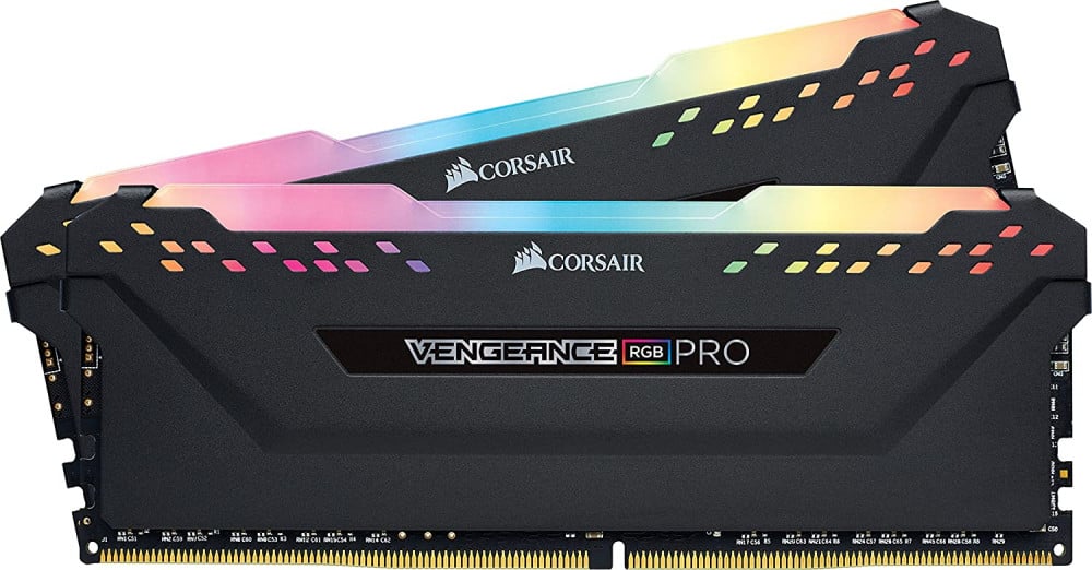 صورة RAM Corsair Vengeance RGB PRO 16GB (2x8GB) DDR4 3200MHz C15 LED Desktop Memory - Black رقم 5