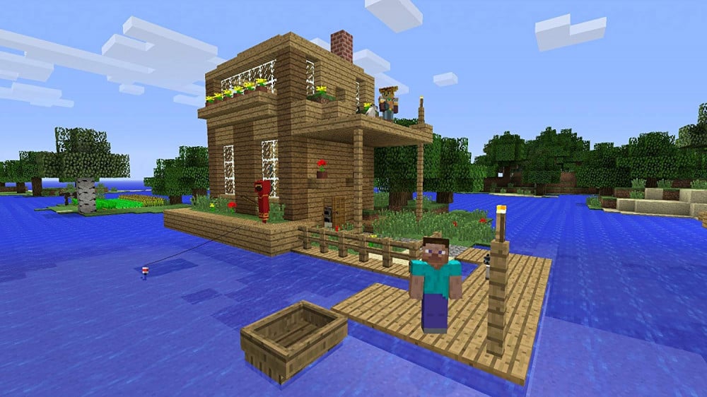 صورة ماين كرافت لعبة Minecraft – PS4 | عالم من الإبداع والبقاء بلا حدود رقم 5