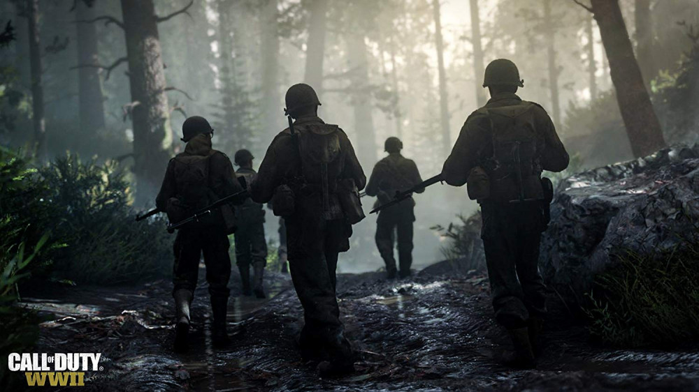 صورة كول اوف ديوتي ورلد وار كود 14 - Call of Duty: WWII PS4 لعبة مستعملة رقم 2