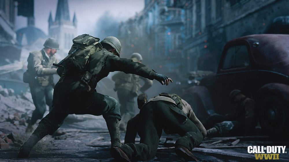 صورة كول اوف ديوتي ورلد وار كود 14 - Call of Duty: WWII PS4 لعبة مستعملة رقم 3