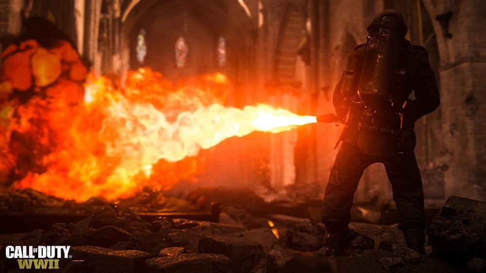 صورة كول اوف ديوتي ورلد وار كود 14 - Call of Duty: WWII PS4 لعبة مستعملة رقم 4