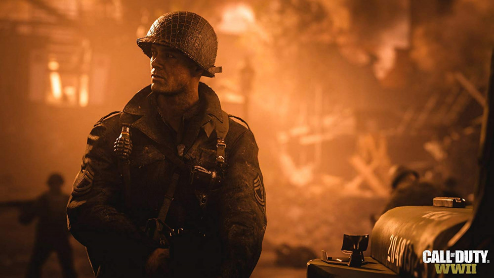 صورة كول اوف ديوتي ورلد وار كود 14 - Call of Duty: WWII PS4 لعبة مستعملة رقم 6