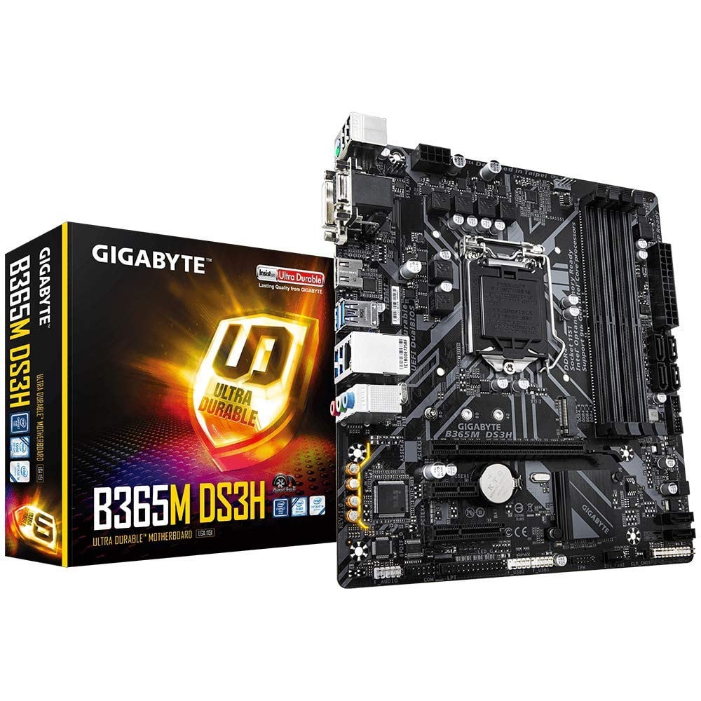 صورة Gigabyte B365M DS3H (LGA1151IntelMicro ATXUSB 3.1 Gen 1 (USB3.0) Type ADDR4Motherboard) رقم 2