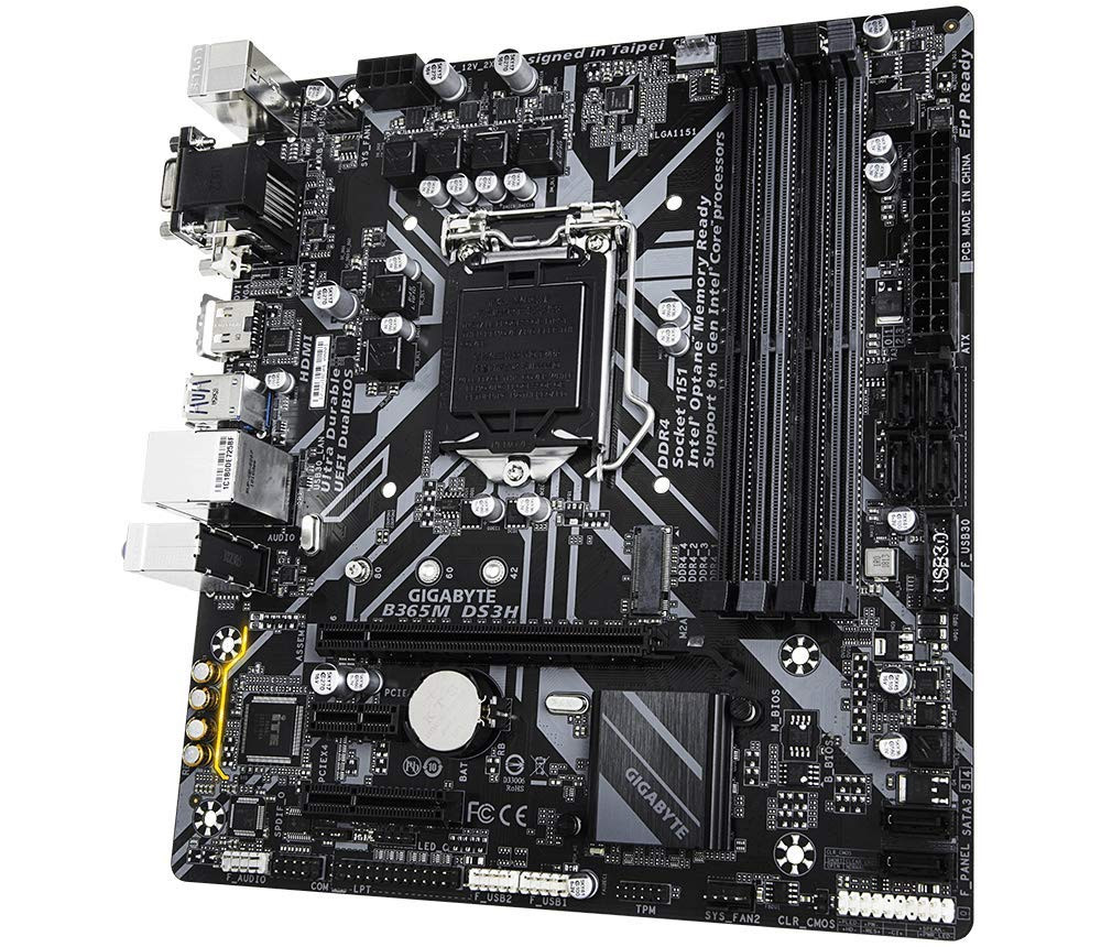 صورة Gigabyte B365M DS3H (LGA1151IntelMicro ATXUSB 3.1 Gen 1 (USB3.0) Type ADDR4Motherboard) رقم 4