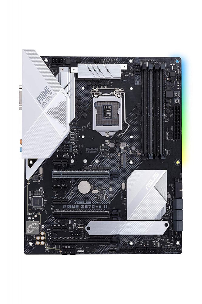 صورة ASUS Prime Z370-A II (Intel 9th Gen) DDR4 DP HDMI DVI M.2 USB 3.1 Z370 II ATX Motherboard Gigabit LAN and USB 3.1 رقم 4