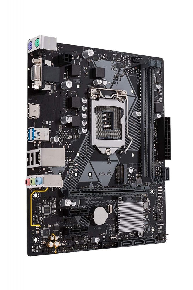صورة Asus Intel 8th Gen DDR4 HDMI VGA Micro ATX Motherboards (Prime H310M-E R2.0 رقم 3