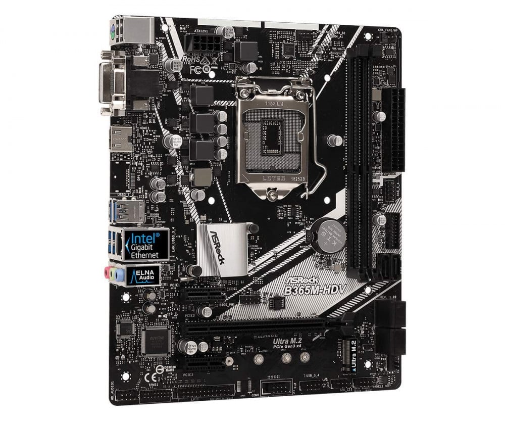 صورة ASRock Intel B365 Chipset Motherboard, B365M-HDV