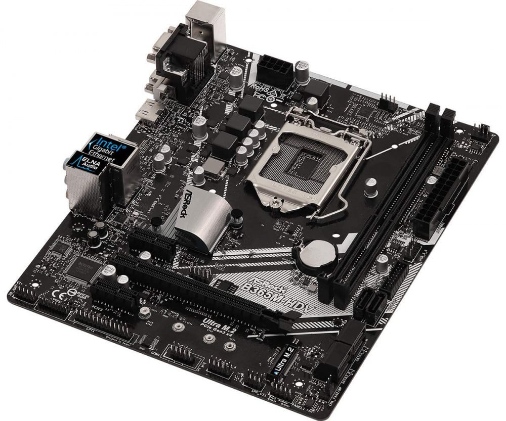 صورة ASRock Intel B365 Chipset Motherboard, B365M-HDV رقم 5