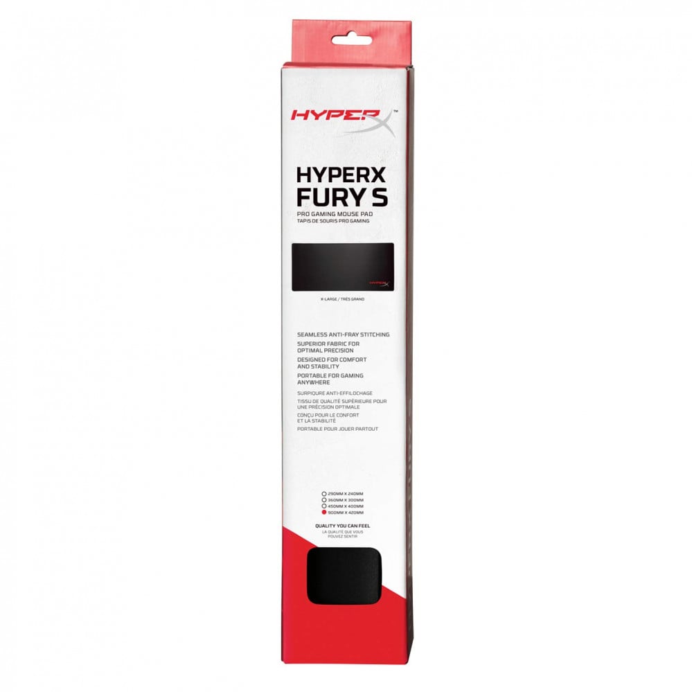 صورة ماوس باد HyperX Fury S Pro X-Large - مساحة لعب ضخمة بحجم 900x420x4 مم لأداء احترافي رقم 2