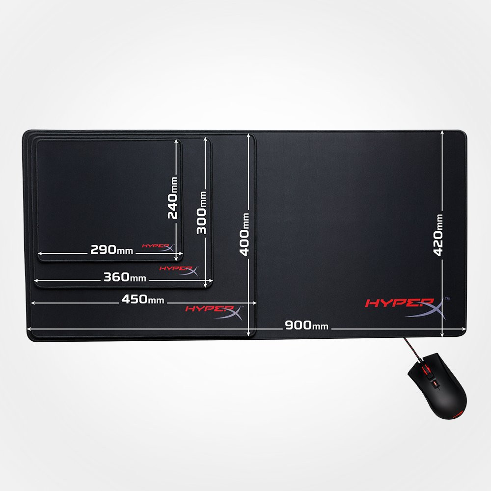 صورة ماوس باد HyperX Fury S Pro X-Large - مساحة لعب ضخمة بحجم 900x420x4 مم لأداء احترافي رقم 4
