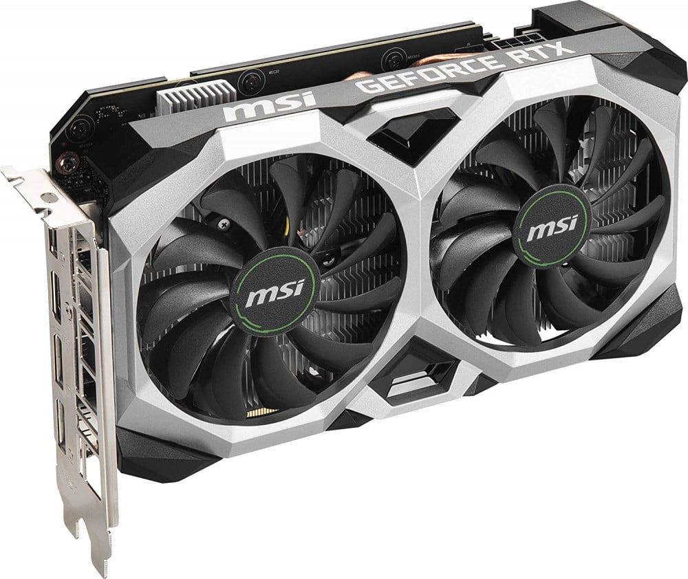 صورة MSI Gaming GeForce RTX 2060 Super 8GB GDRR6 256-Bit HDMI.DP G-Sync Turing Architecture Overclocked Graphics Card (RTX 2060 Super Ventus GP OC رقم 7
