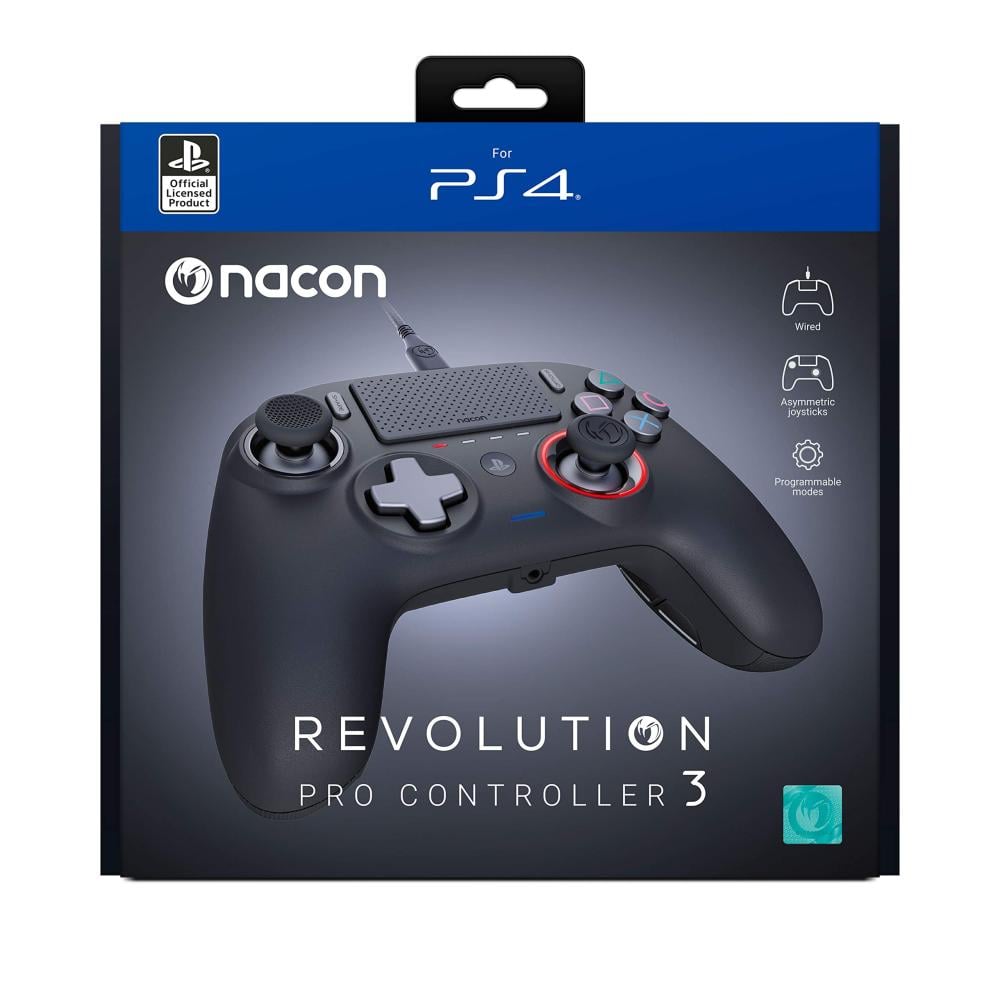 صورة يد التحكم الاحترافية NACON Revolution Pro Controller 3 لجهاز PS4 – تحكم دقيق وأداء احترافي رقم 2
