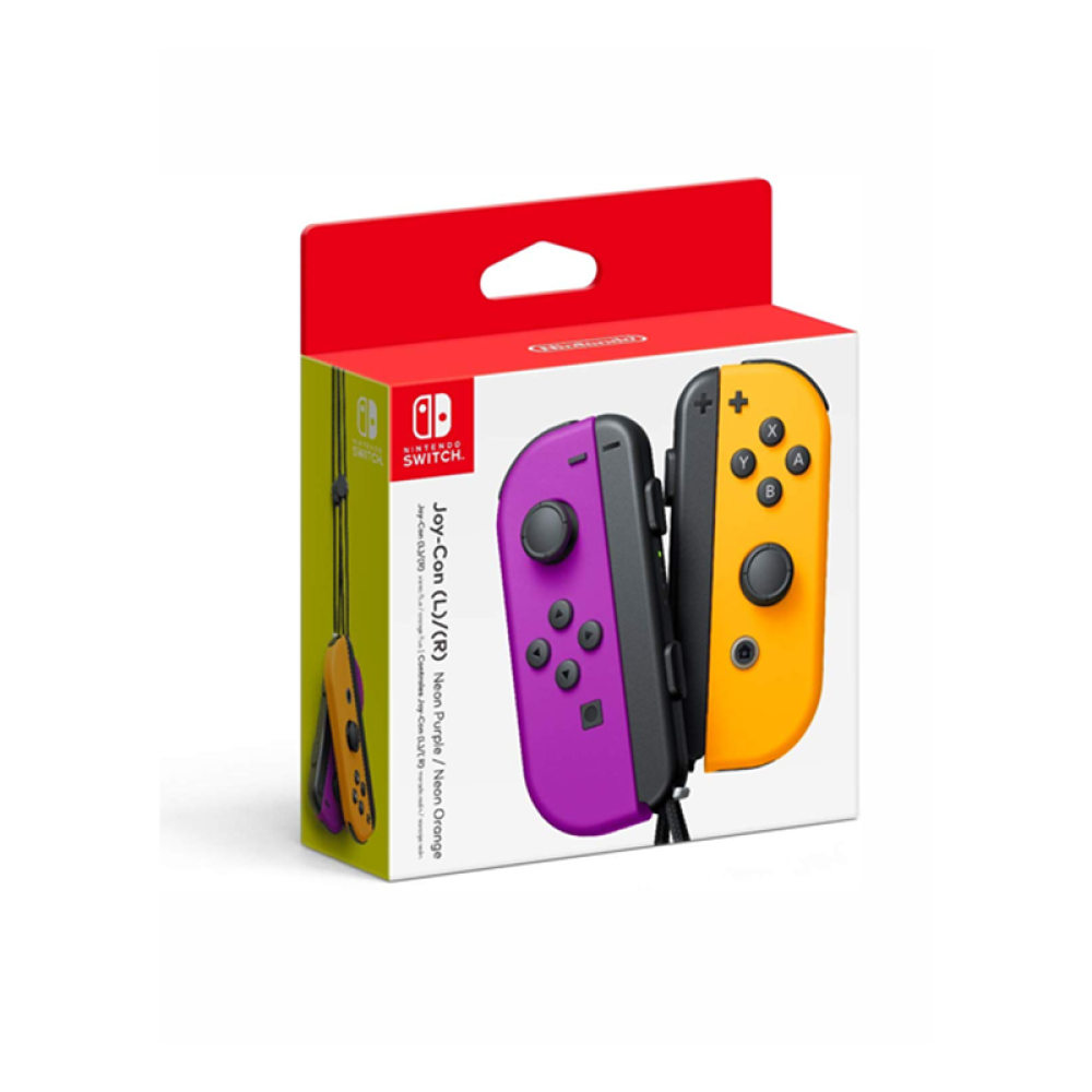 صورة Nintendo Neon Purple/ Neon Orange Joy-Con (L-R) - Switch