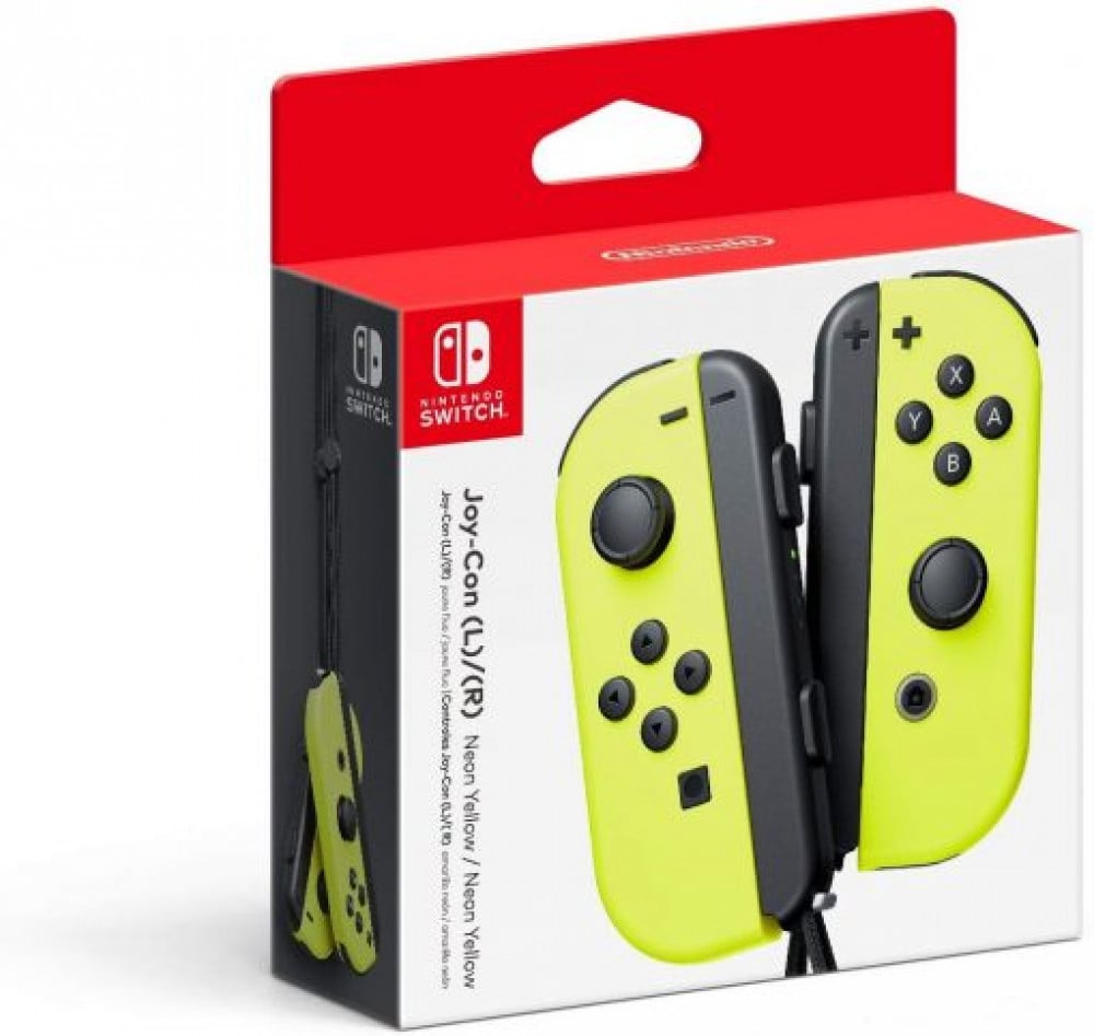 صورة Nintendo Joy-Con (L/R) - Neon Yellow رقم 4