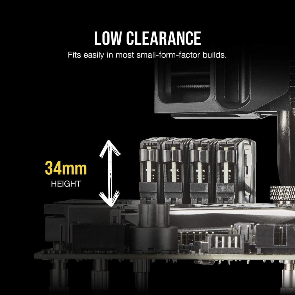 صورة RAM Corsair Vengeance LPX 16GB (2x8GB) DDR4 DRAM 3200MHz C16 Desktop Memory Kit - Black رقم 5