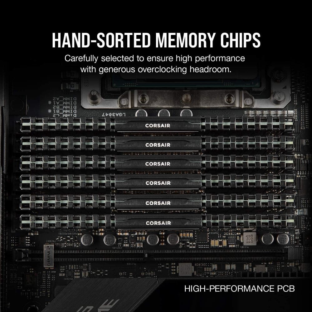 صورة رام CORSAIR VENGEANCE LPX BLACK 32GB 3600MHz – أداء فائق لعشاق الأداء العالي رقم 4