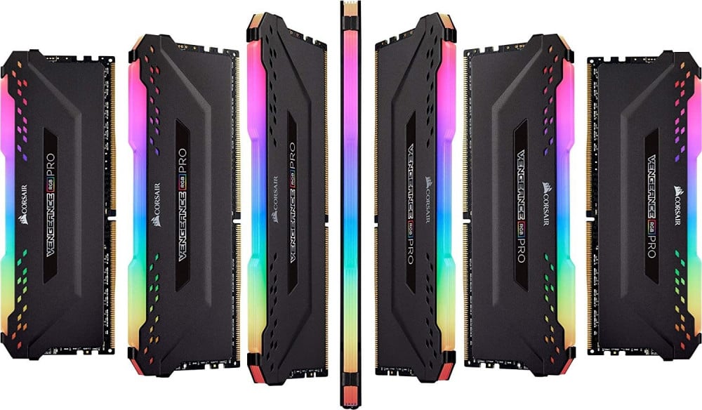 صورة RAM Corsair Vengeance RGB PRO 16GB (2x8GB) DDR4 3600MHz C15 LED Desktop Memory - Black رقم 3