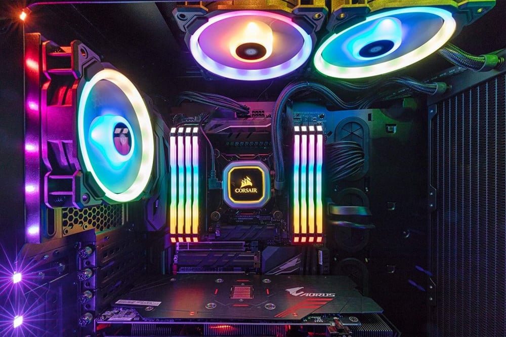 صورة RAM Corsair Vengeance RGB PRO 16GB (2x8GB) DDR4 3600MHz C15 LED Desktop Memory - Black رقم 8