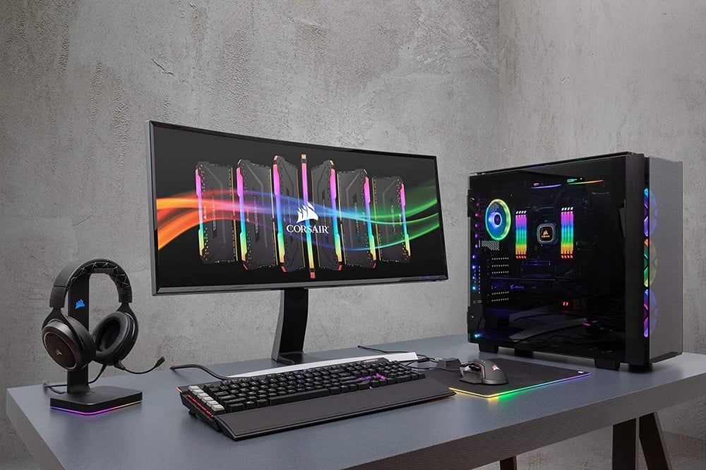 صورة RAM Corsair Vengeance RGB PRO 16GB (2x8GB) DDR4 3600MHz C15 LED Desktop Memory - Black رقم 9