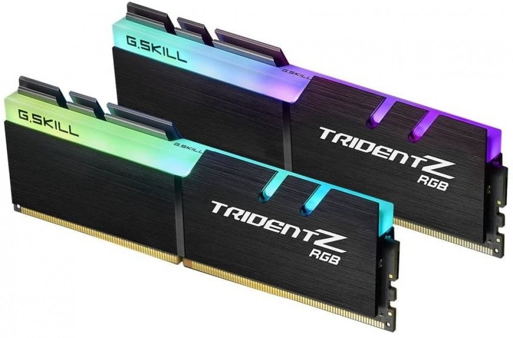 صورة RAM G.SKILL TridentZ RGB Series 16GB (2 x 8GB) 288-Pin DDR4 3000MHz (PC4 24000) Desktop Memory Model F4-3000C16D-16GTZR