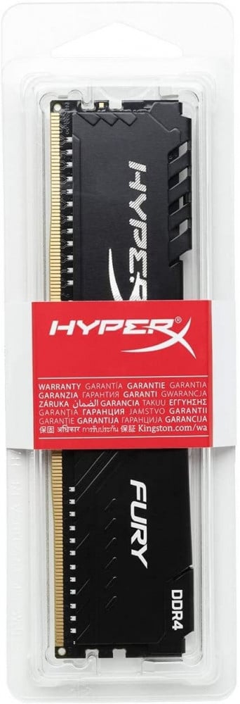 صورة RAM HyperX Fury 16GB 2666MHz DDR4 CL16 DIMM Black XMP Desktop Memory Single Stick HX426C16FB316 رقم 6